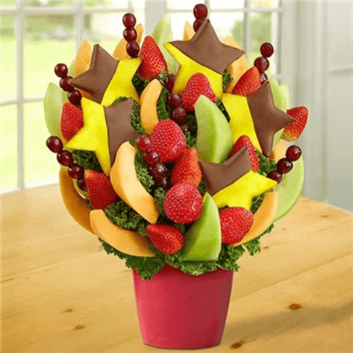 Cup Full of Stars Fruit Arrangement