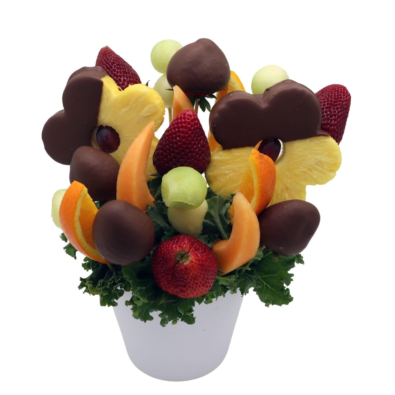 Dipped Daisy Delights Fruit Arrangement